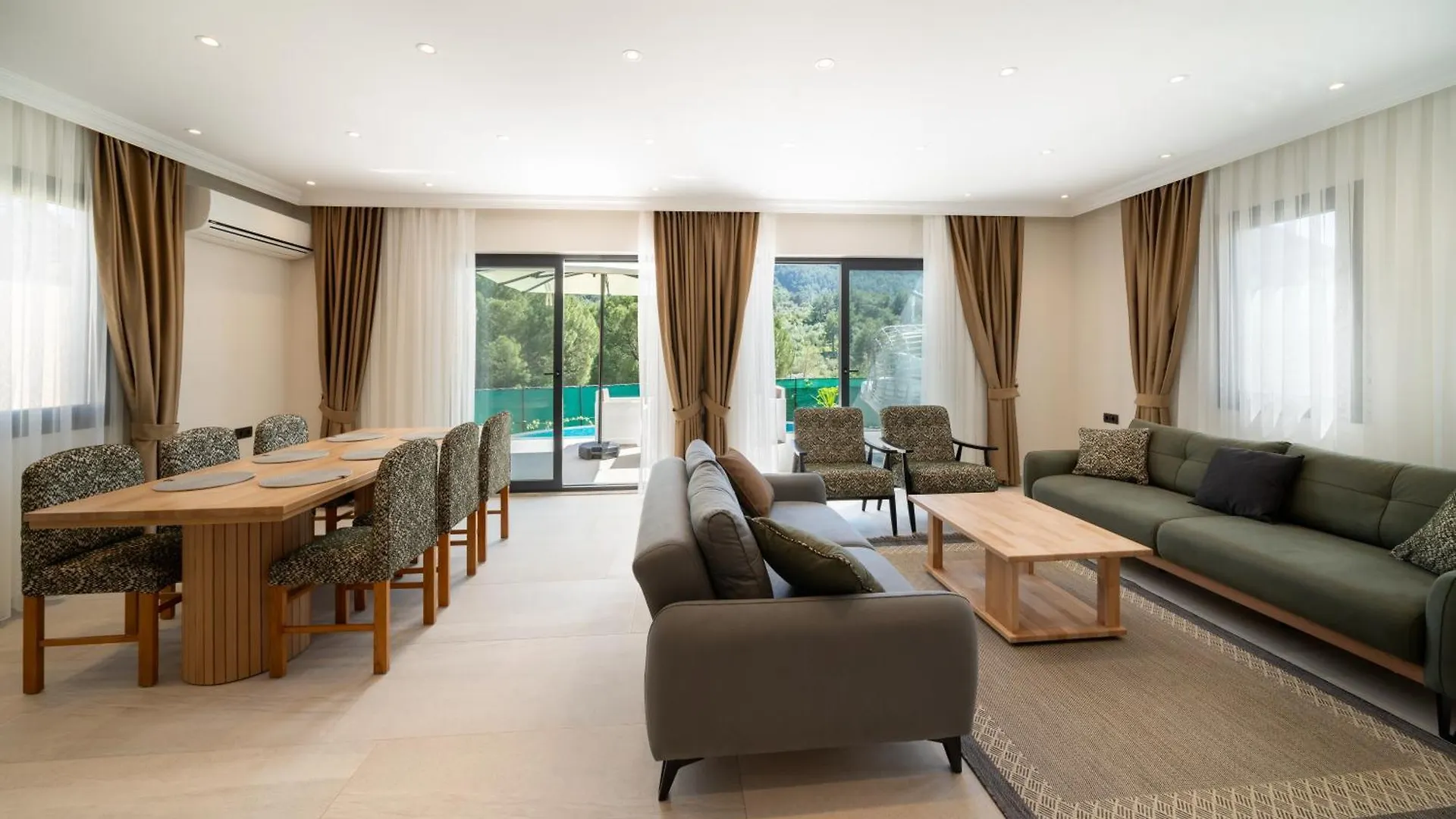 Loop House - Luxury Villa With Pool In Yesiluezuemlue フェティエ