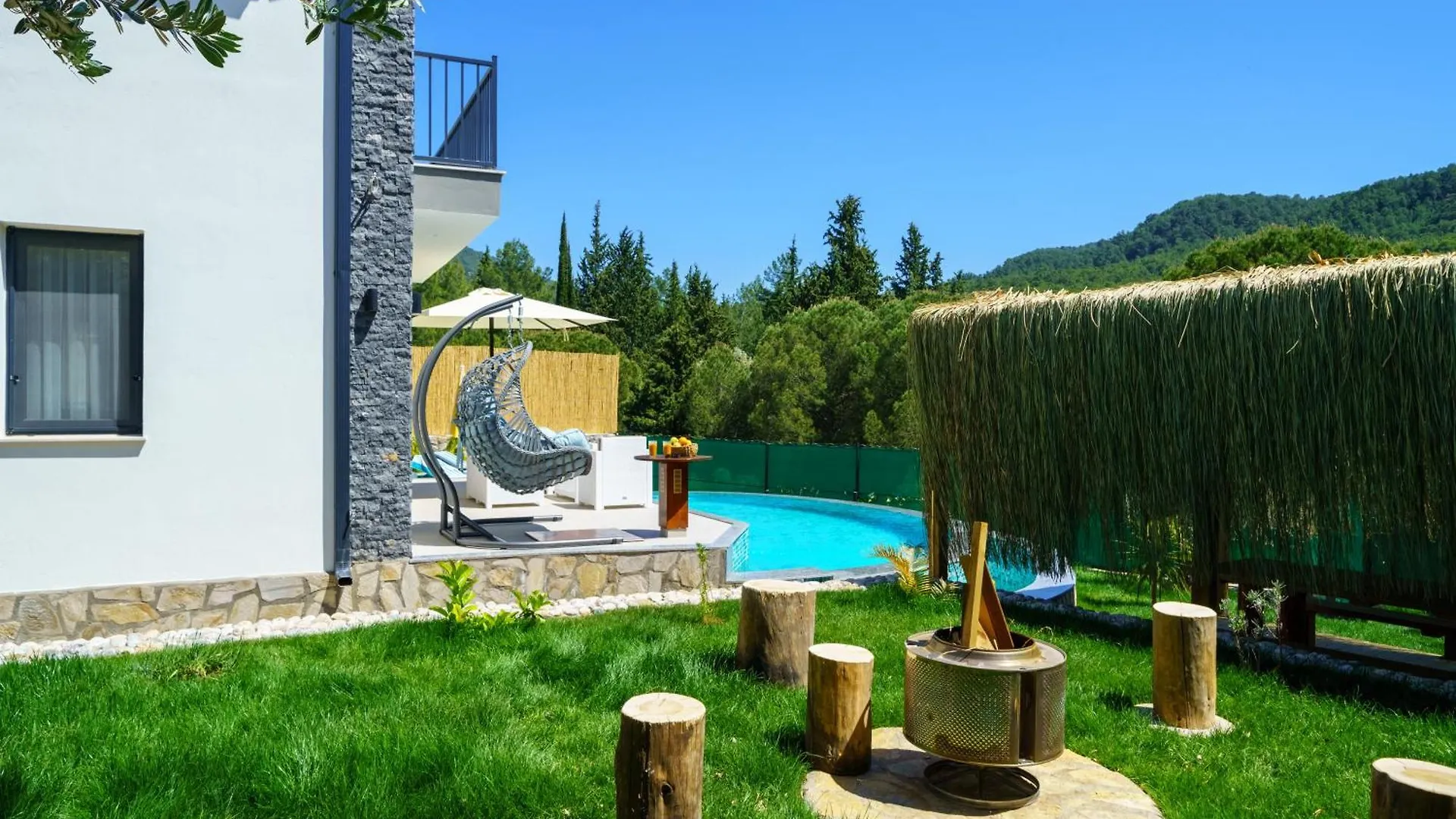 Loop House - Luxury Villa With Pool In Yesiluezuemlue フェティエ